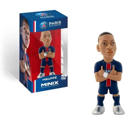 Minix Kylian Mbappé 007 Voetbalfiguur - 12cm Minix Kylian Mbappé 007 Voetbalfiguur - 12cm