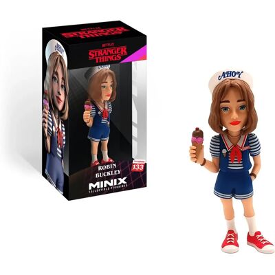 Figure Robin Minix - 12cm - Stranger Things - Figurine en vinyle de collection - Publicité Figure Robin Minix - 12cm - Stranger Things - Figurine en vinyle de collection - Publicité