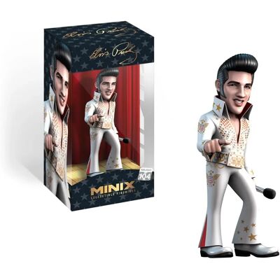 Minix Costume Elvis Presley 104 Figurine de Collection - Cadeau pour Fans de Musique - Publicité Minix Costume Elvis Presley 104 Figurine de Collection - Cadeau pour Fans de Musique - Publicité