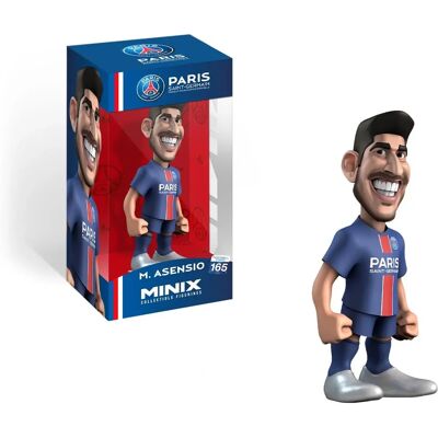 Figura de fútbol PSG Asensio Minix - 12cm - Figurine Figura de fútbol PSG Asensio Minix - 12cm - Figurine
