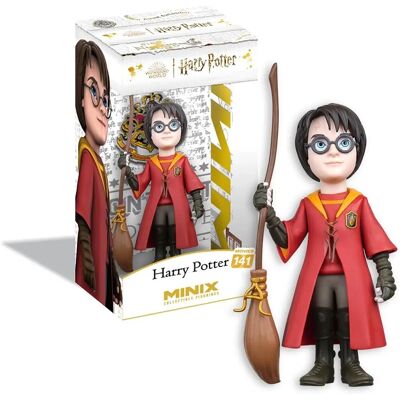 Figura Minix Harry Potter Quidditch 12cm - Marca: Harry Potter - Modello: MNX18888 - Scena Iconica Figura Minix Harry Potter Quidditch 12cm - Marca: Harry Potter - Modello: MNX18888 - Scena Iconica