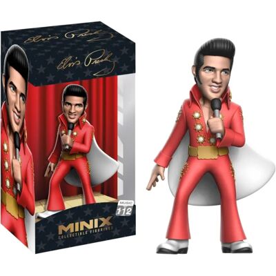 Minix Elvis Presley - Piros Ruha figura 12 cm - Gyűjtemény - MNX18918 Minix Elvis Presley - Piros Ruha figura 12 cm - Gyűjtemény - MNX18918