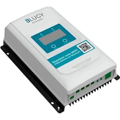 Blugy Regulador Solar MPPT 30A Doble Salida Bluetooth Blugy Regulador Solar MPPT 30A Doble Salida Bluetooth