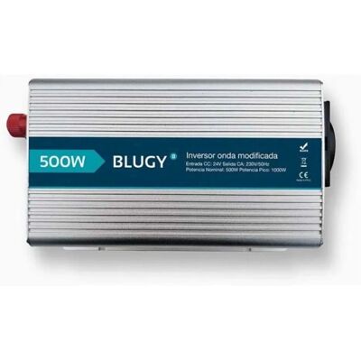 Blugy Inversor de Onda Modificada 24V 500W - Solución Energética Blugy Inversor de Onda Modificada 24V 500W - Solución Energética