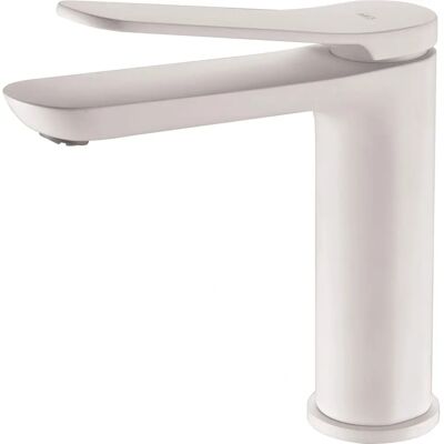 Mice / Imex Blanco Mate Grifo monomando de lavabo - 15,6cm alto, 14,2cm largo Mice / Imex Blanco Mate Grifo monomando de lavabo - 15,6cm alto, 14,2cm largo