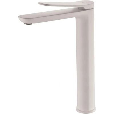 MICE / IMEX Mezclador monomando de lavabo caño alto - Dinamarca Blanco Mate - BDR031-3BL MICE / IMEX Mezclador monomando de lavabo caño alto - Dinamarca Blanco Mate - BDR031-3BL
