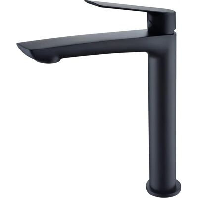 MICE - Grifo lavabo caño alto - Serie luxor - Negro Mate - BDX023-3NG MICE - Grifo lavabo caño alto - Serie luxor - Negro Mate - BDX023-3NG