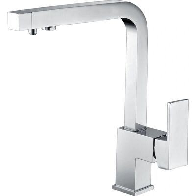 Grifo de cocina Mice Capri Cromado con 2 salidas de agua Grifo de cocina Mice Capri Cromado con 2 salidas de agua