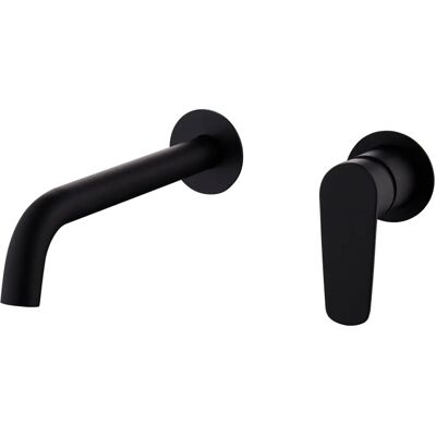 Colección Mice Imex - Grifo de pared en latón - Negro Mate - Grifo de baño Colección Mice Imex - Grifo de pared en latón - Negro Mate - Grifo de baño
