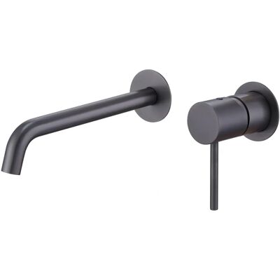 Mice Collection Robinet de Salle de Bain Gun Metal Noir - Série Monza - Publicité Mice Collection Robinet de Salle de Bain Gun Metal Noir - Série Monza - Publicité