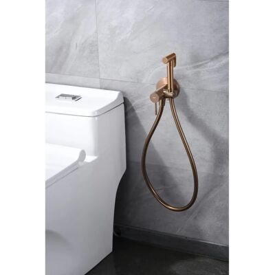 MICE COLLECTION Mice- Robinet de Bidet - Encastré - Or Rose Brossé - Type Bidet - Publicité MICE COLLECTION Mice- Robinet de Bidet - Encastré - Or Rose Brossé - Type Bidet - Publicité