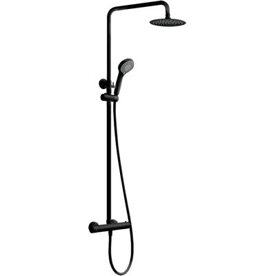 Colonne de douche thermostatique extensible Mice- noir mat - Colonne de Douche - Publicité Colonne de douche thermostatique extensible Mice- noir mat - Colonne de Douche - Publicité