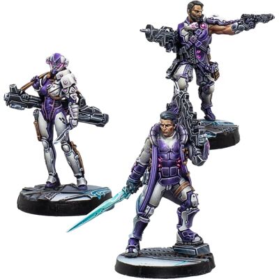 CORVUS BELLI INFINITY CODE ONE - PACK BOOSTER BETA - Rozszerzenie do gry figurkowej CORVUS BELLI INFINITY CODE ONE - PACK BOOSTER BETA - Rozszerzenie do gry figurkowej