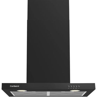 CORBERO - VOSTOK660B - Negro - Colgado en pared - Cooker Hood CORBERO - VOSTOK660B - Negro - Colgado en pared - Cooker Hood