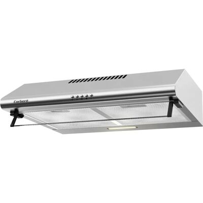 Hotte de cuisine Corbero SELATI640X - Encastrée en Coin Inox - Publicité Hotte de cuisine Corbero SELATI640X - Encastrée en Coin Inox - Publicité