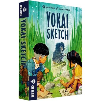 Devir Yokai Sketch 15 min Card Game - Set Collection for 2+ Players Devir Yokai Sketch 15 min Card Game - Set Collection for 2+ Players