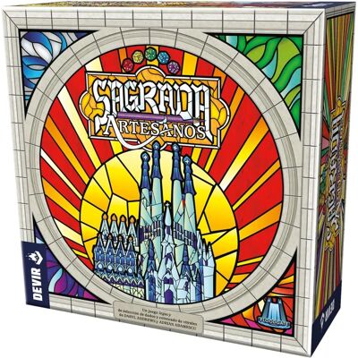 Devir Sagrada - Gioco da Tavolo Artigiani - Multicolore Devir Sagrada - Gioco da Tavolo Artigiani - Multicolore