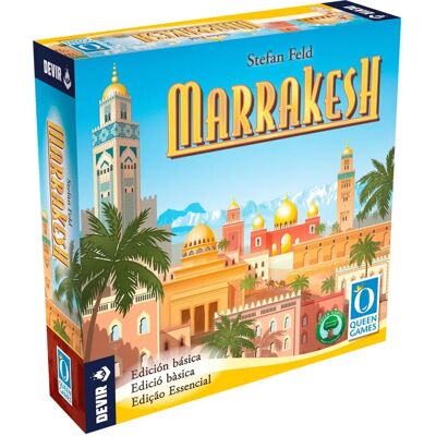 Gioco da Tavolo Devir Marrakech - Multicolore - Strategia e Divertimento Gioco da Tavolo Devir Marrakech - Multicolore - Strategia e Divertimento