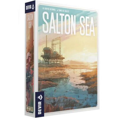 Devir Salton Sea - Jeu de société de stratégie pour 1-4 joueurs Devir Salton Sea - Jeu de société de stratégie pour 1-4 joueurs
