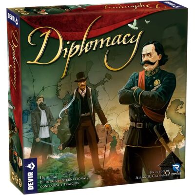 Devir Diplomacy Jeu de Société - Stratégie, 2-7 Joueurs, Week-end Devir Diplomacy Jeu de Société - Stratégie, 2-7 Joueurs, Week-end