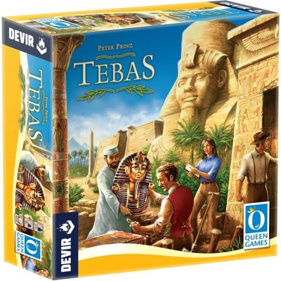 Devir Iberia Tebas Brädspel - Kulturell Strategi för 2-4 Spelare Devir Iberia Tebas Brädspel - Kulturell Strategi för 2-4 Spelare