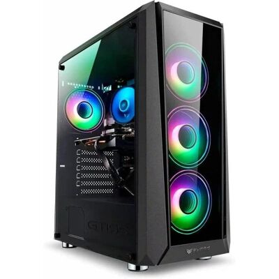 PC RACING Ryzen 5 5600X Gaming PC - 32GB RAM - 1TB SSD - RTX 3060 - Windows 11 Pro - Publicité PC RACING Ryzen 5 5600X Gaming PC - 32GB RAM - 1TB SSD - RTX 3060 - Windows 11 Pro - Publicité