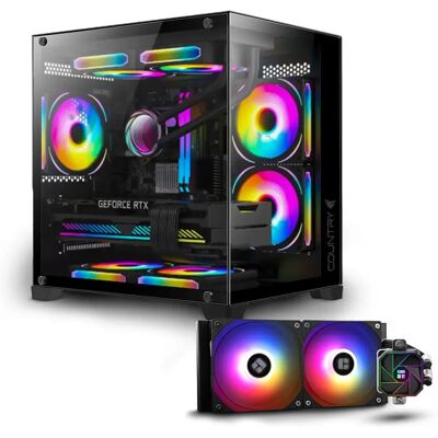 PC Gaming Intel i5-14400F - 32GB RAM - RTX 4060 Ti - 1TB SSD - Windows 11 Pro - Negro PC Gaming Intel i5-14400F - 32GB RAM - RTX 4060 Ti - 1TB SSD - Windows 11 Pro - Negro