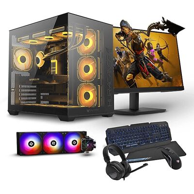 PC Racing PC Gaming AMD Ryzen 5 7600X - 32GB RAM - 1TB SSD - RTX 4060 Ti - Monitor 27" PC Racing PC Gaming AMD Ryzen 5 7600X - 32GB RAM - 1TB SSD - RTX 4060 Ti - Monitor 27"