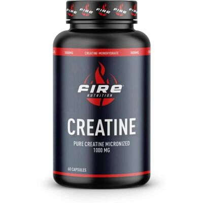 Fire Nutrition Reines Kreatin 1000mg - Nahrungsergänzung Fire Nutrition Reines Kreatin 1000mg - Nahrungsergänzung