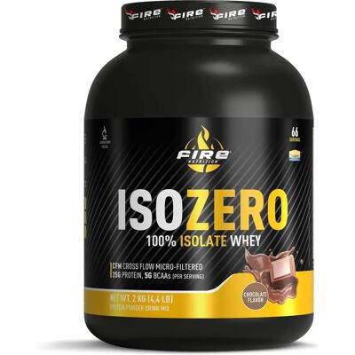 Fire Nutrition Isozero CFM 100% Isolate - Schokolade 2kg Fire Nutrition Isozero CFM 100% Isolate - Schokolade 2kg