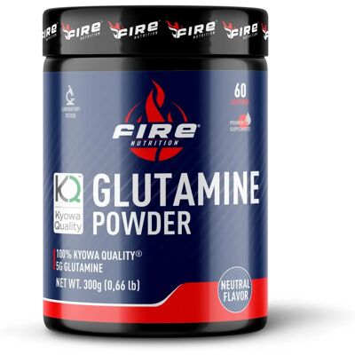 Fire Nutrition Kyowa L-Glutamine 300g Amino Acid Support Fire Nutrition Kyowa L-Glutamine 300g Amino Acid Support