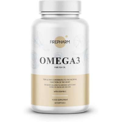 Fire Nutrition FirePharm Omega 3 - 60 Kapseln Fire Nutrition FirePharm Omega 3 - 60 Kapseln