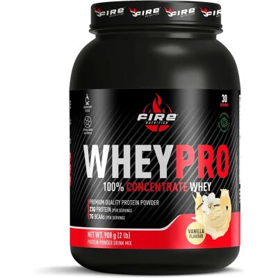 Fire Nutrition Wheypro Konzentrat Vanille - Proteinpulver Fire Nutrition Wheypro Konzentrat Vanille - Proteinpulver