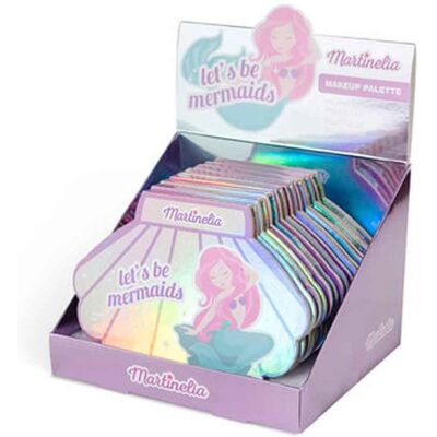 Martinelia Let ́s be Mermaid Paleta de Farduri de Ochi - Machiaj pentru copii, 21 nuanțe, ușor de spălat Martinelia Let ́s be Mermaid Paleta de Farduri de Ochi - Machiaj pentru copii, 21 nuanțe, ușor de spălat
