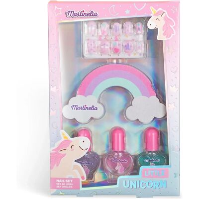 Martinelia Little Unicorn Nails Case 15 Pcs - Nagelset Martinelia Little Unicorn Nails Case 15 Pcs - Nagelset