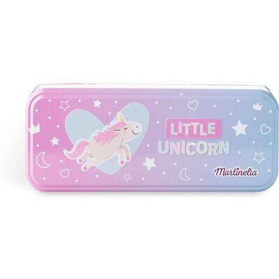 Scatola in metallo Little Unicorn di Martinelia - Set trucco per bambini Scatola in metallo Little Unicorn di Martinelia - Set trucco per bambini