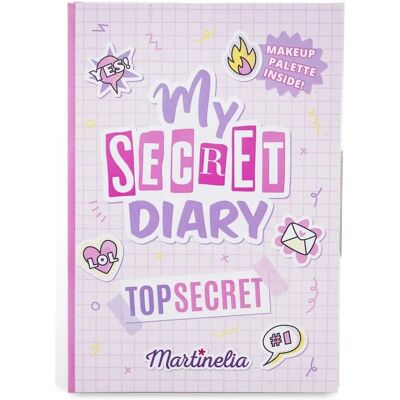 Martinelia Super Girl Il Mio Diario Segreto Set Trucco - Unisex, 23 Pezzi Martinelia Super Girl Il Mio Diario Segreto Set Trucco - Unisex, 23 Pezzi