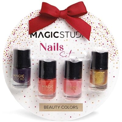 Magic Studio Bunte Nägel - 4 Stück Unisex-Set Magic Studio Bunte Nägel - 4 Stück Unisex-Set