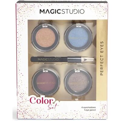 Set de Maquillaje Colorido Magic Studio - 5 Piezas para Looks Creativos Set de Maquillaje Colorido Magic Studio - 5 Piezas para Looks Creativos