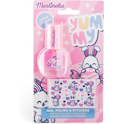 Martinelia Yummy Nagellak en Stickers Set voor Kinderen Martinelia Yummy Nagellak en Stickers Set voor Kinderen