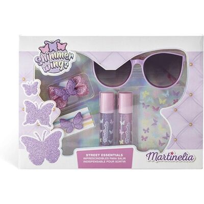 Set di trucco per bambini Martinelia Shimmer Wings - 10 pezzi Set di trucco per bambini Martinelia Shimmer Wings - 10 pezzi