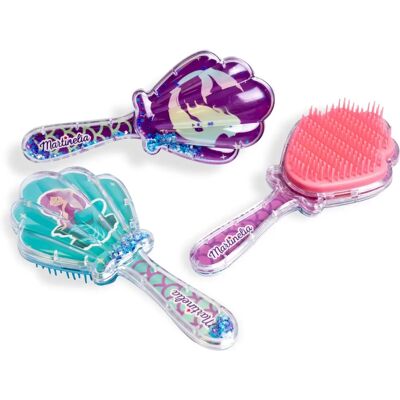 Brosse à Cheveux Sirène Martinelia - Brosse Démêlante Enfants - Publicité Brosse à Cheveux Sirène Martinelia - Brosse Démêlante Enfants - Publicité