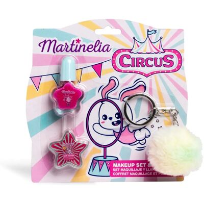 Martinelia Circus Makeup & Keychain Set - Children's Toy Martinelia Circus Makeup & Keychain Set - Children's Toy