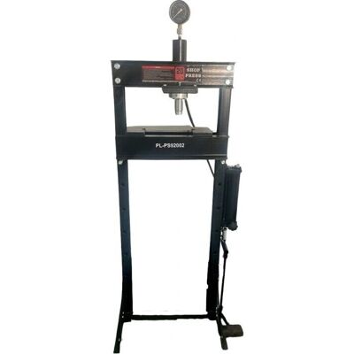 Prensa hidráulica EQT - 20 toneladas - 155x18.5x15cm - 0-91cm - 109kg Prensa hidráulica EQT - 20 toneladas - 155x18.5x15cm - 0-91cm - 109kg