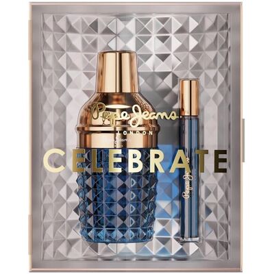 Pepe Jeans Celebrate Para Ele - Caixinha 100 ml, vaporizador 10 ml Pepe Jeans Celebrate Para Ele - Caixinha 100 ml, vaporizador 10 ml