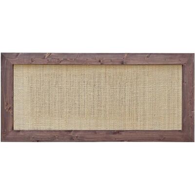 NATYAL - Atlas - Raffia naturel - Bois massif - Headboard - Publicité NATYAL - Atlas - Raffia naturel - Bois massif - Headboard - Publicité