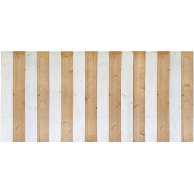 NATYAL Dalia Tête de lit Beige/Blanc 180x75 cm - Publicité NATYAL Dalia Tête de lit Beige/Blanc 180x75 cm - Publicité