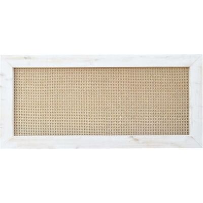 NATYAL - Atlas - Blanc vieilli - 190x74 cm - Headboard - Publicité NATYAL - Atlas - Blanc vieilli - 190x74 cm - Headboard - Publicité