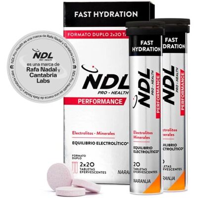 NDL Pro-Health Hidratación Naranja Tabletas Efervescentes - Effervescent Tablets NDL Pro-Health Hidratación Naranja Tabletas Efervescentes - Effervescent Tablets