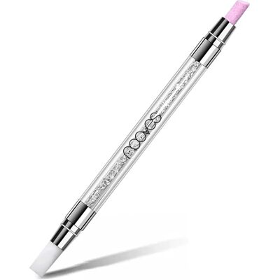 Nooves Bâton Double Quartz - Outil pour Ongles pour Femmes - Publicité Nooves Bâton Double Quartz - Outil pour Ongles pour Femmes - Publicité